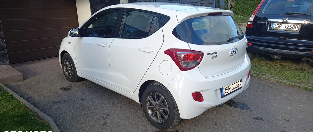 Hyundai i10 cena 29450 przebieg: 120000, rok produkcji 2015 z Strzyżów małe 436